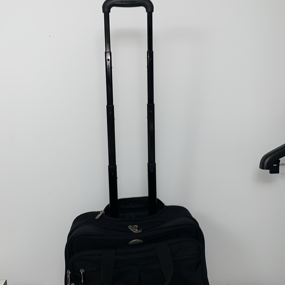 EUC Samsonite carry-on/laptop/briefcase excellent used condition, black. - Picture 5 of 17